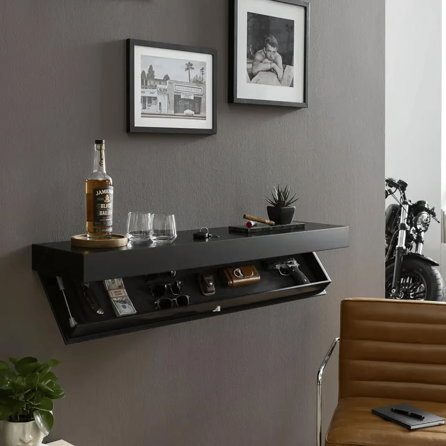 Geheime Wandplank – Verborgen Opbergruimte in Stijl