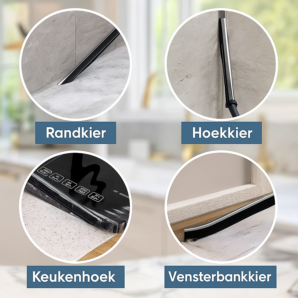 Detailbrush™ Borstel (set van 2) - Kom gemakkelijk overal bij en houd schoon
