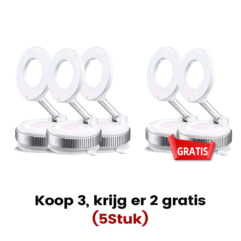 MagnetMount™ – 360° Verstelbare Telefoonhouder met Zuignap