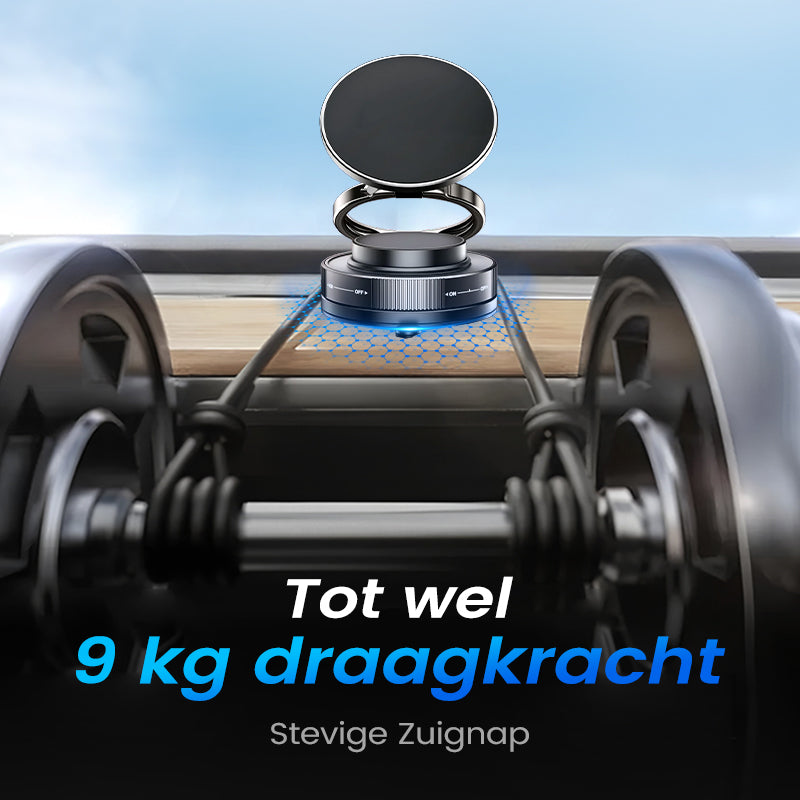 MagnetMount™ – 360° Verstelbare Telefoonhouder met Zuignap