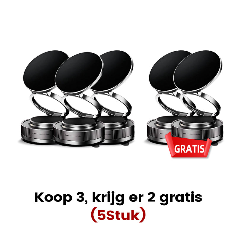 MagnetMount™ – 360° Verstelbare Telefoonhouder met Zuignap