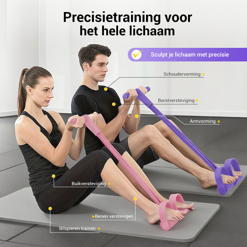 PowerBand™ – Weerstandsband voor Sit-Ups & Krachttraining