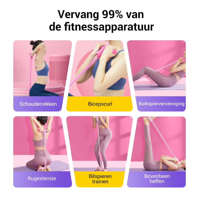 PowerBand™ – Weerstandsband voor Sit-Ups & Krachttraining