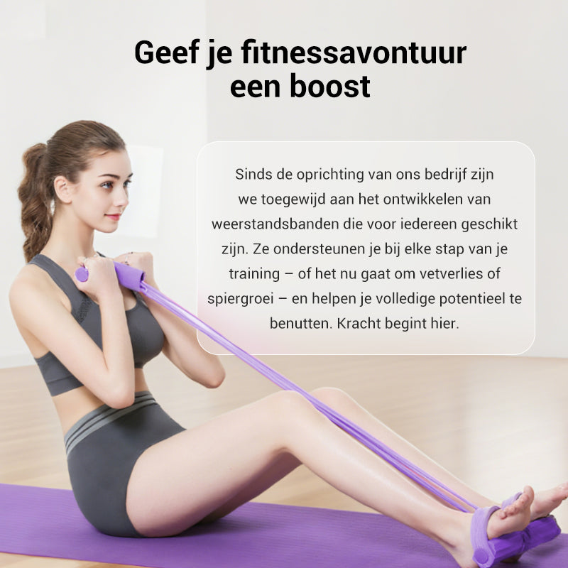 PowerBand™ – Weerstandsband voor Sit-Ups & Krachttraining