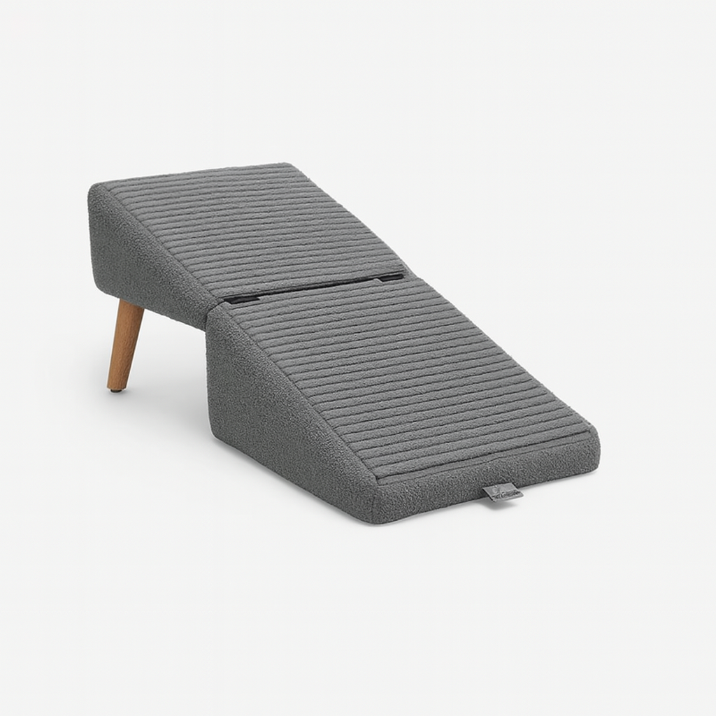 PawStep™ – Luxe Poef & Hondenhelling in Één