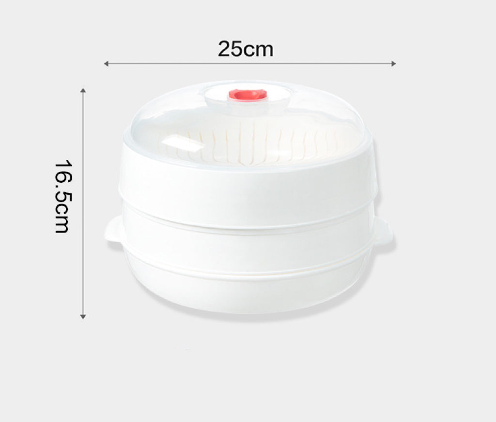 SteamBowl™ – Multifunctionele Magnetron Stomer & Verwarmingsbak